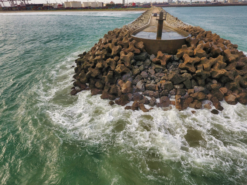 Digue effondrée de Cotonou sans assistance technique CLAS
