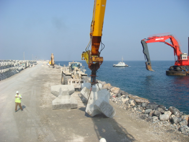 Chantier de Ras Laffan au Qatar avec assistance des experts CLAS