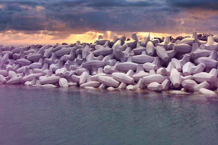 CORELOC™ en place sur la digue de Barakah aux Émirats arabes unis, inspectés par les experts CLAS