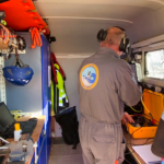 Communication avec les plongeurs pendant la pose d’ACCROPODE™II à Port-la-Nouvelle